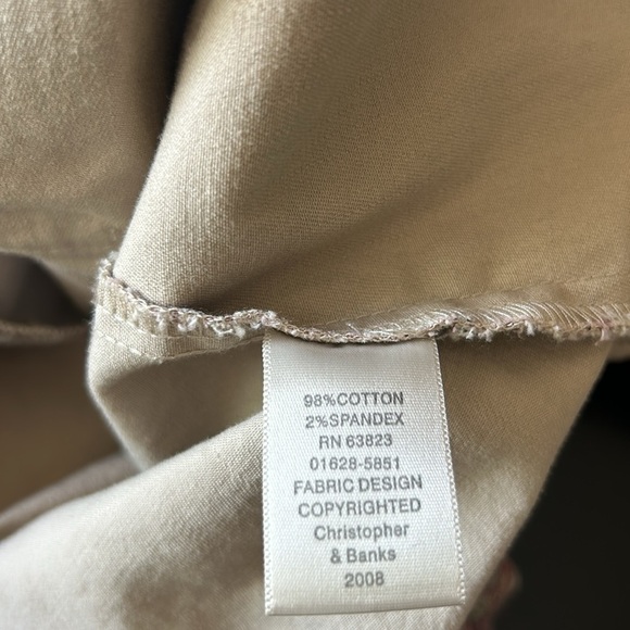 Y2K Christopher & Banks Paris Jacket Size Small - Picture 14 of 15